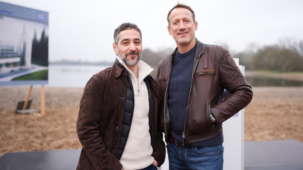 Die „Tatort“-Doppelfolge ist der erste Fall für das neue Ermittler-Duo um Bundespolizist Thorsten Falke (Wotan Wilke Möhring, r.) und Cyber-Kriminalist Mario Schmitt (Denis Moschitto).