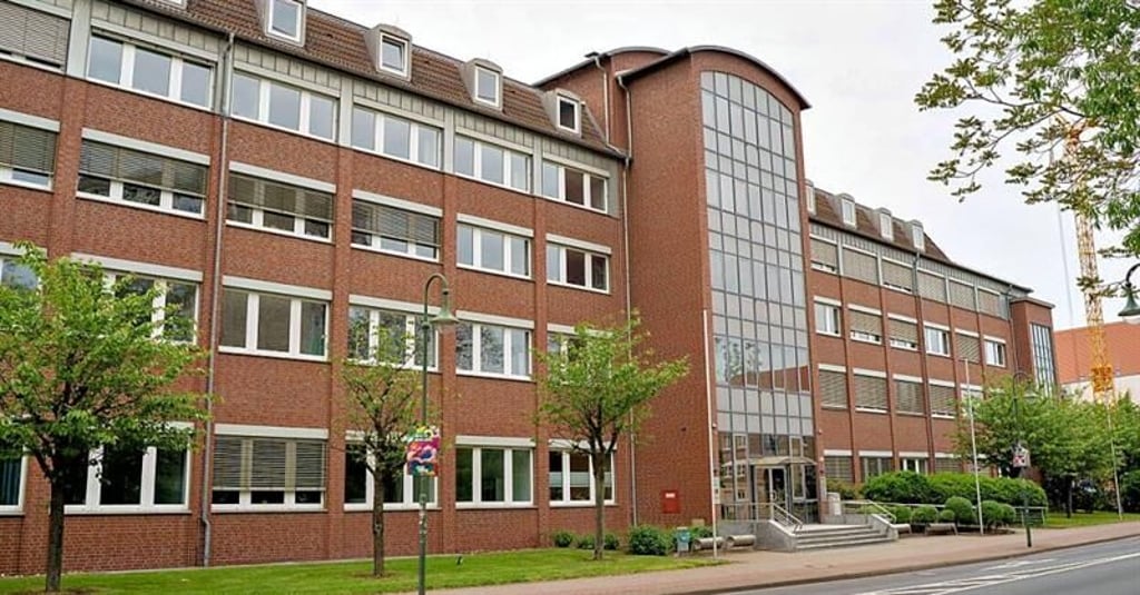 Blick auf das Landgericht in Dessau-Roßlau