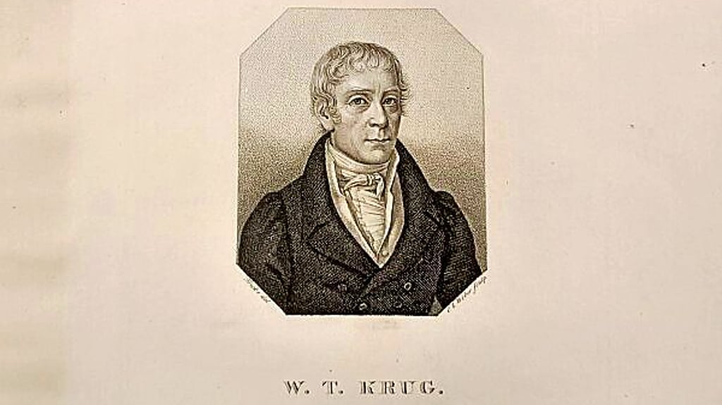 Philosoph und Theologe Wilhelm Traugott Krug (1770-1842) 