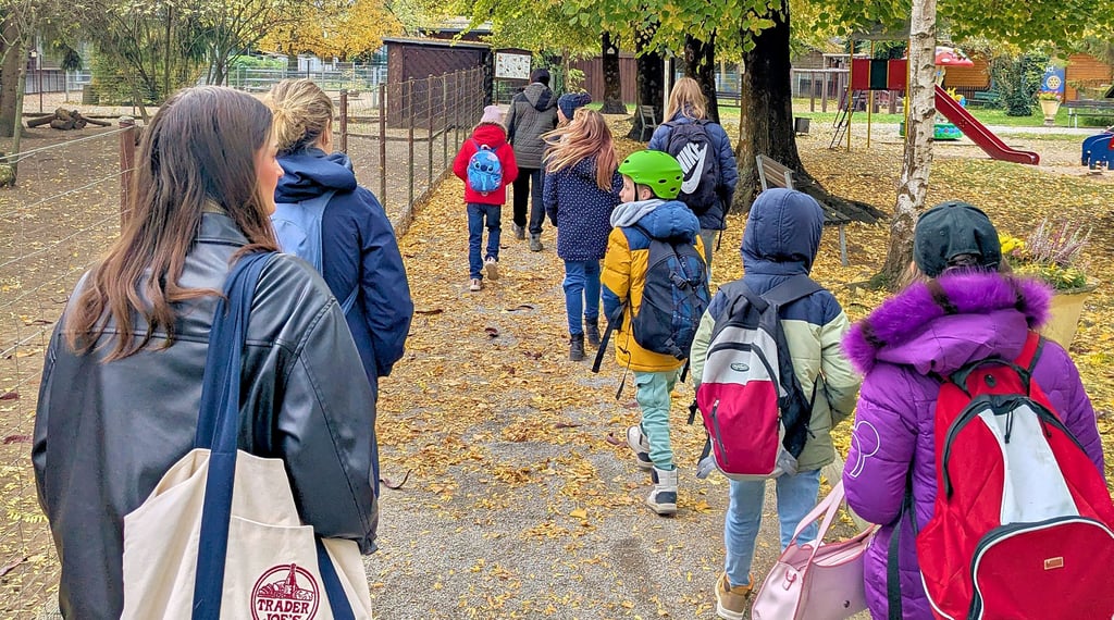 Im Oktober hat die Gruppe einen Ausflug in den Tierpark Staßfurt unternommen. 