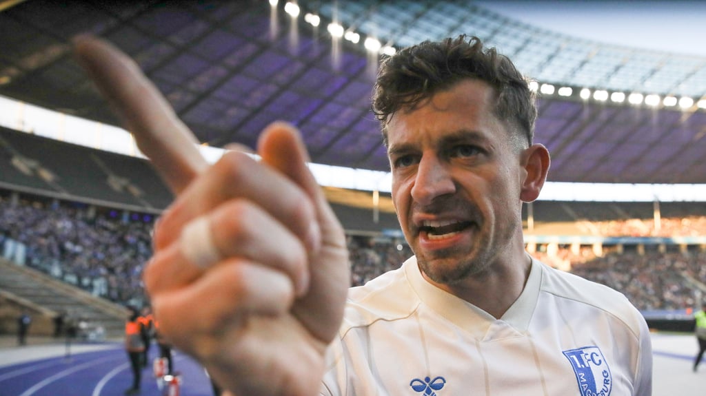 Alexander Nollenbergers erstes Saisontor öffnete dem 1. FC Magdeburg die Tür zum Sieg in Berlin.