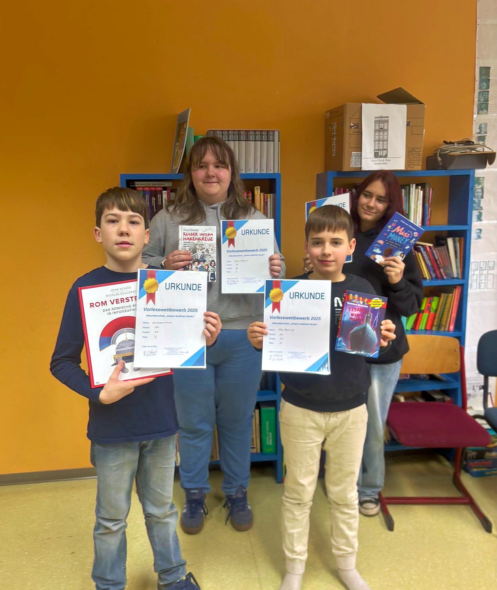Wettbewerb rund ums Lesen: Herderschule in Calbe kürt ihren Vorlesechampion