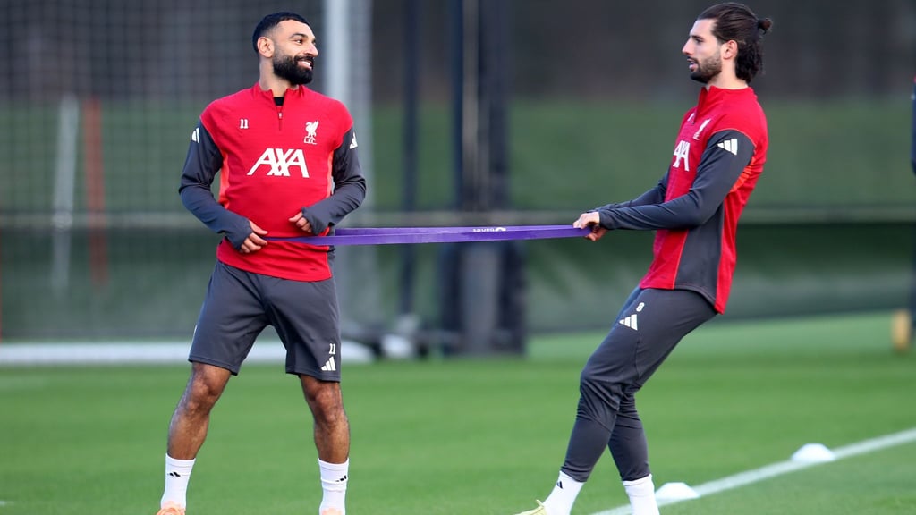 Salah (l.) hatte am Wochenende scharfe Kritik geäußert.