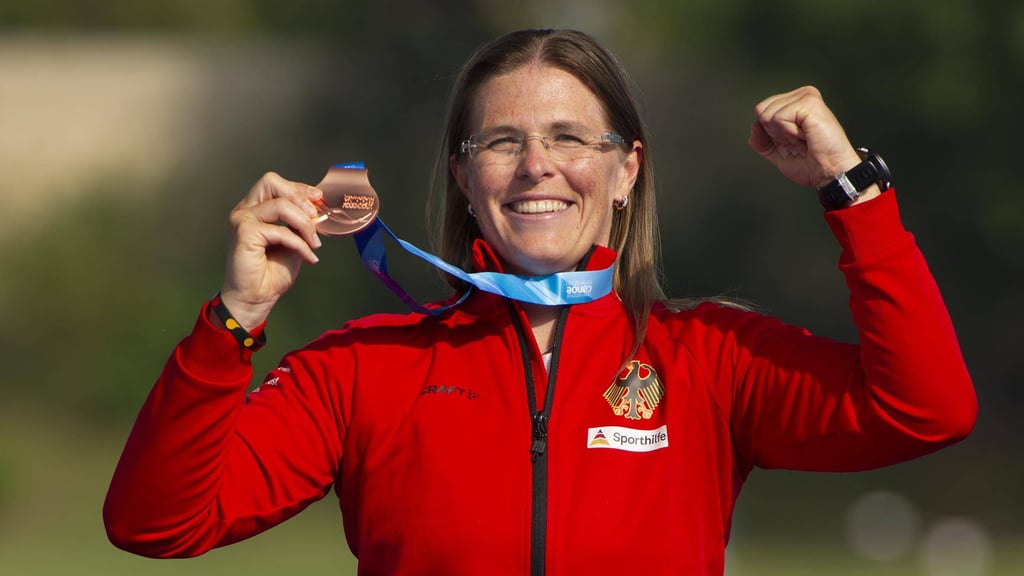 Anja Adler gewann bei der Sprint-WM in Mailand Bronze.