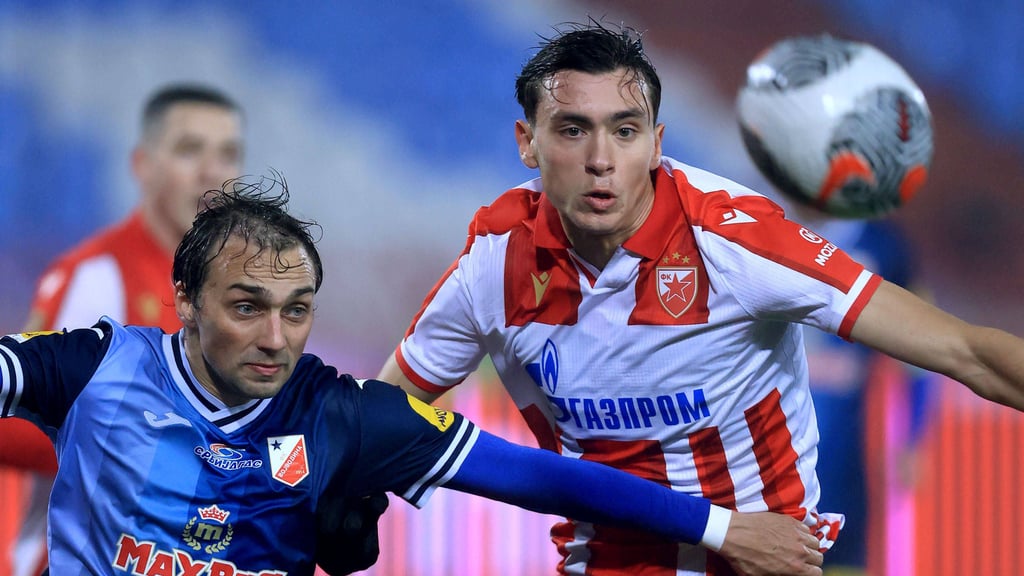 Aleksa Damjanovic spielt für Roter Stern Belgrad.