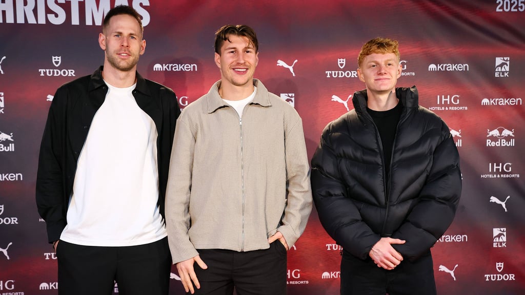 Die Bodenständigen: Peter Gulacsi, Willi Orban und Nicolas Seiwlad.