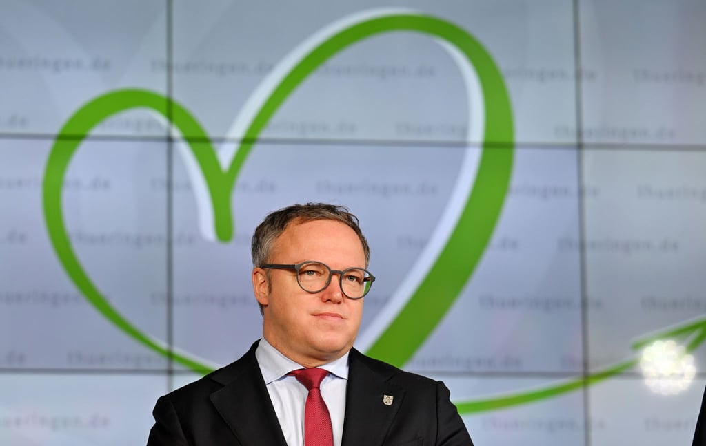 Thüringens Ministerpräsident Mario Voigt (CDU) dringt auf eine Lösung im Streit um Finanzierungsfragen zwischen Bund und Ländern. (Archivbild)