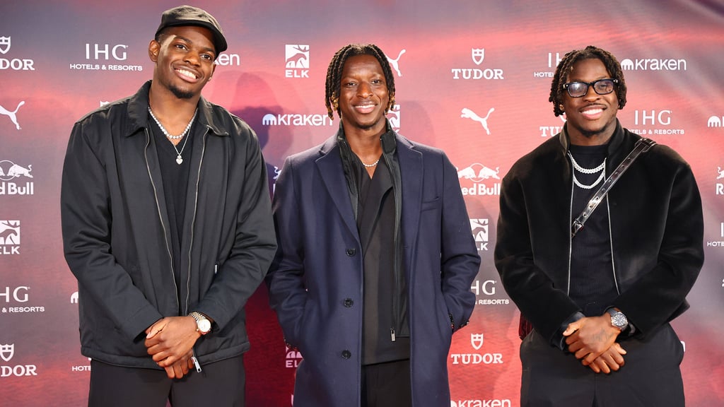 Die Styler: Castello Lukeba, Amadou Haidara und Johan Bakayoko (von links)