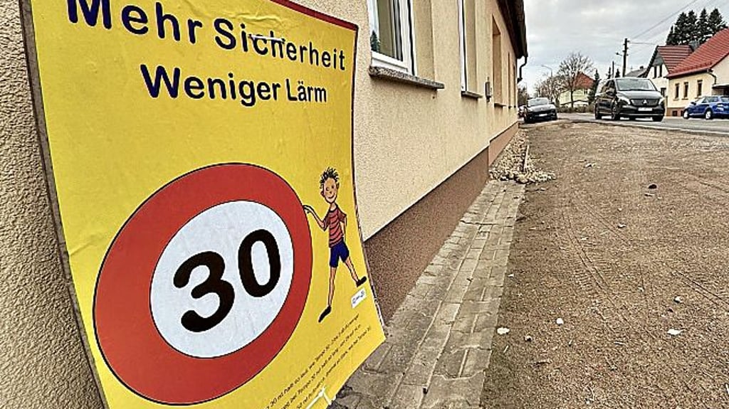 Ein Tempo-30-Schild steht in der  Breitscheidstraße.
