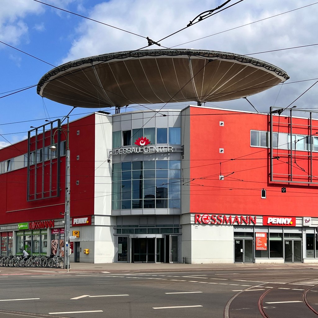 Das Dessau-Center steht bald fast komplett leer.
