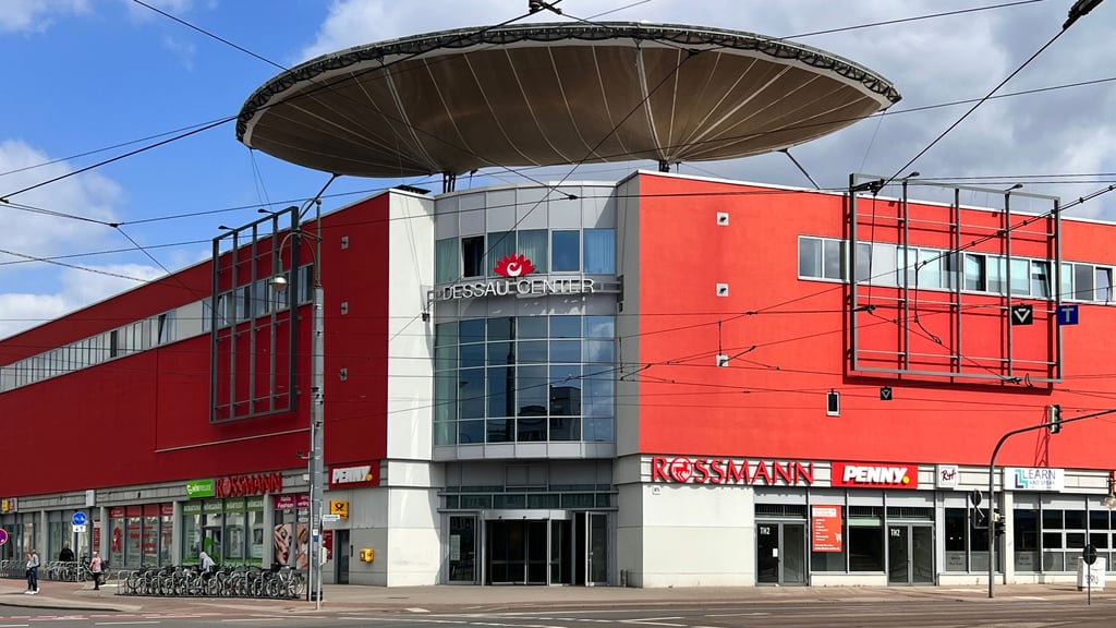 Das Dessau-Center steht bald fast komplett leer.