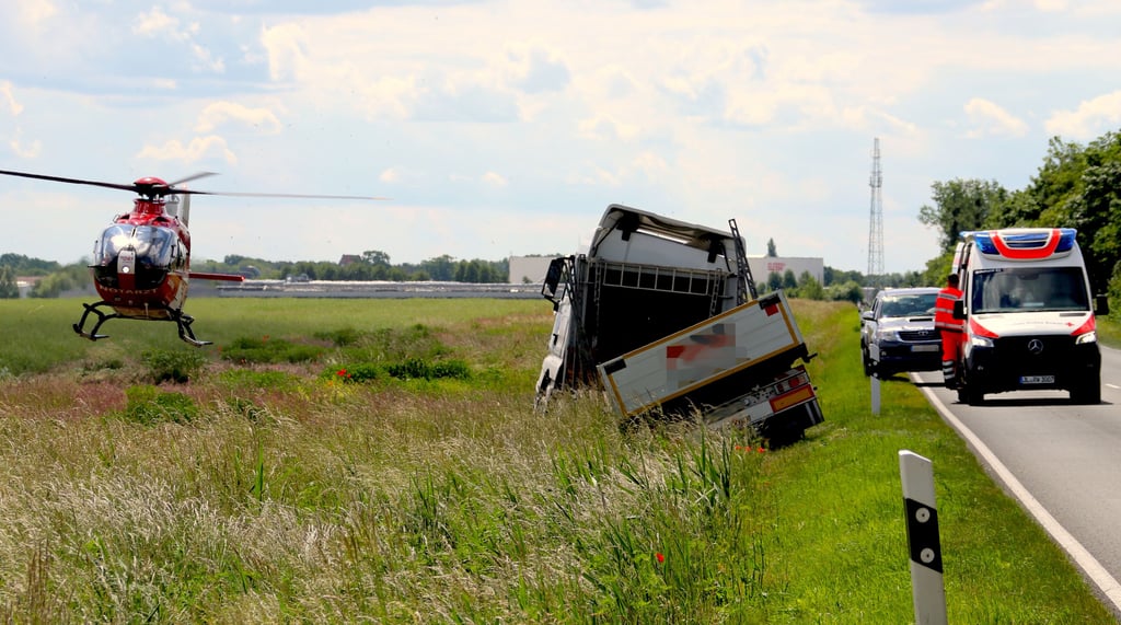 Nach einem Unfall muss sll entschieden werden, in welches Krankenhaus Verletzte gebracht werden. In der Einheitsgemeinde Möckern  kommen etwa die  Kliniken  in Burg und Zerbst infrage. 