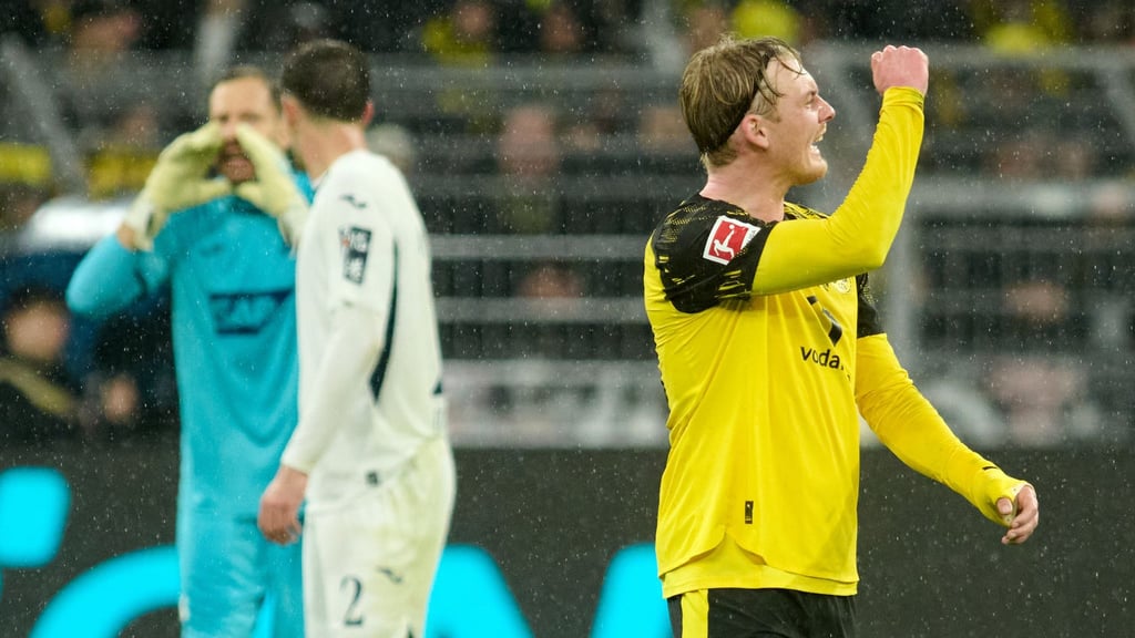 Körperlich diesmal in guter Verfassung: Borussia Dortmund und Julian Brandt.