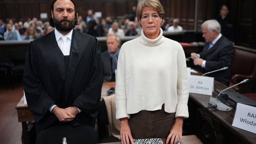 Im andauernden Ermittlungsverfahren gegen Christina Block hat die Staatsanwaltschaft Hamburg zwei weitere Beschuldigte aus Israel vernommen, außerhalb des Prozesses. (Archivbild)