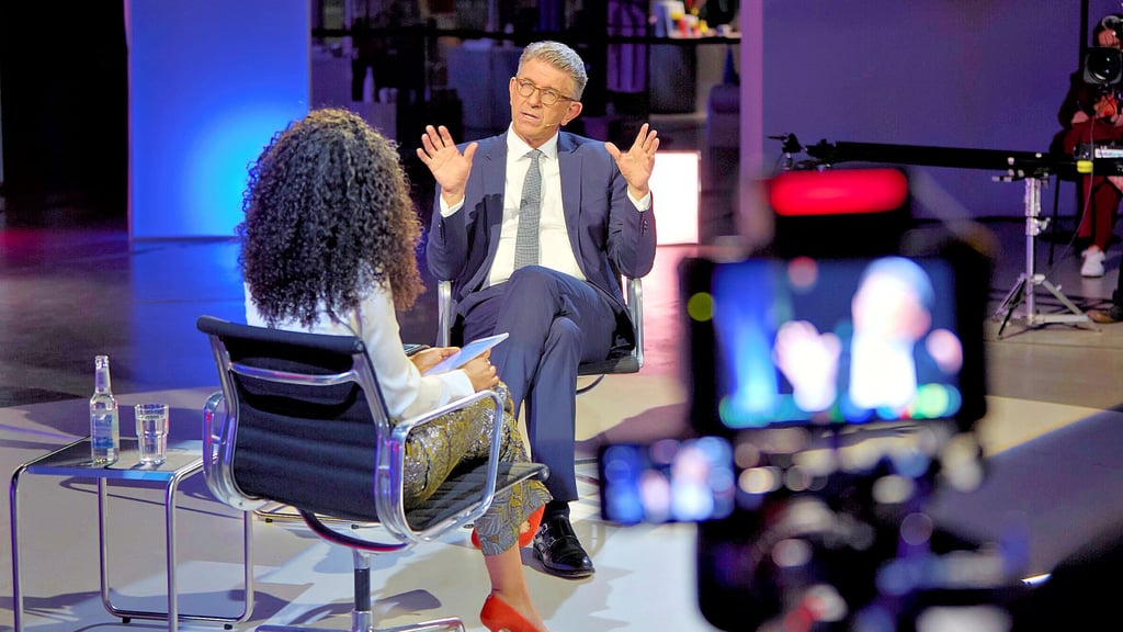 Kulturstaatsminister Wolfram Weimer war zu Gast bei der Sendung „Titel, Thesen, Tmeperamente“ im MDR.