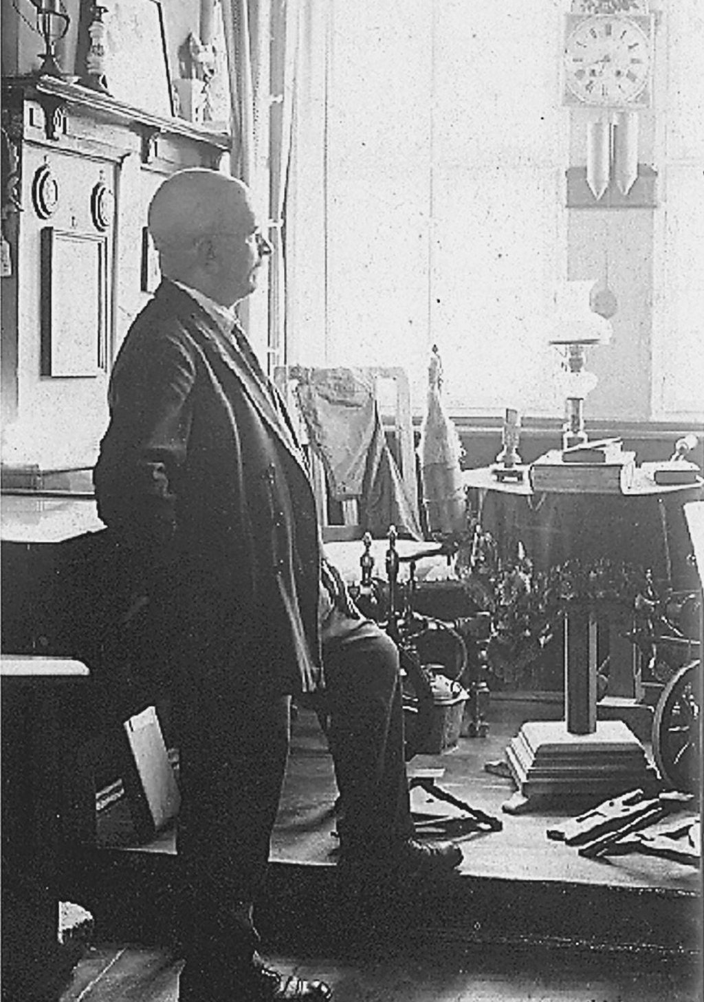 Museumsleiter Fritz Gille in den 1930er Jahren.