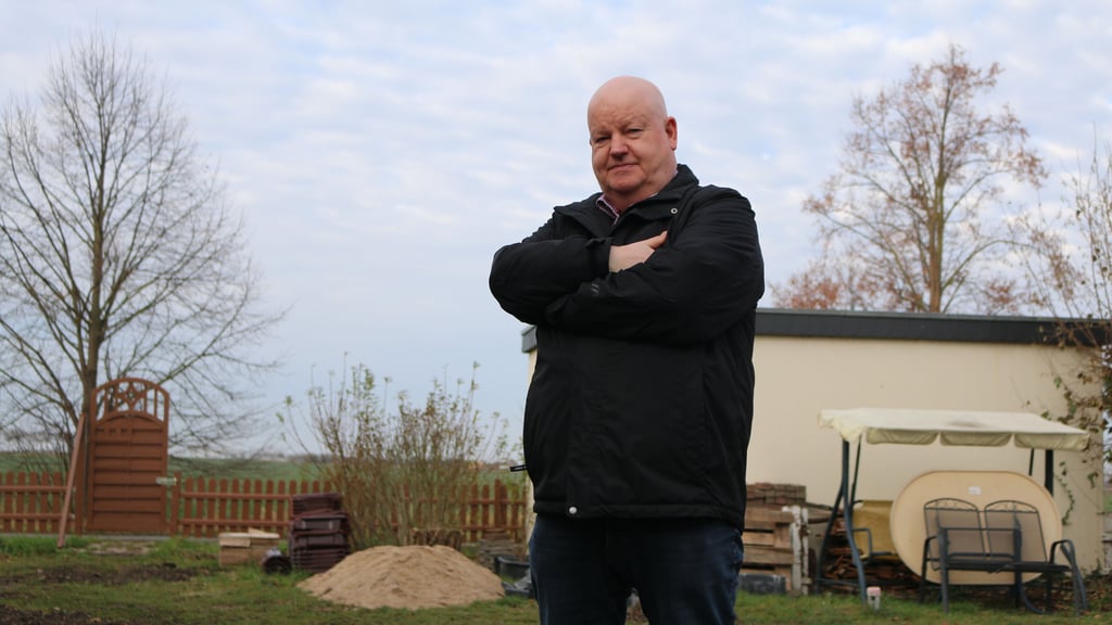 Frank Ende aus der Nähe von Köthen wirft der Firma "H&K Bauservice" aus Magdeburg Betrug vor.