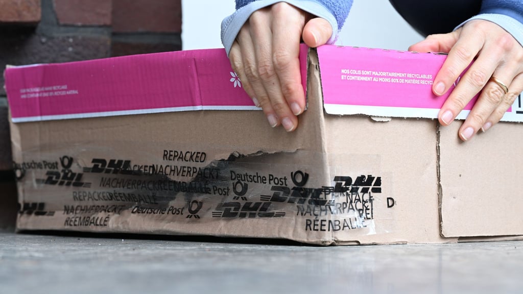 Das Paket ist endlich da, aber das ist kein Grund zur Freude: Sowohl der Karton als auch der Inhalt sind kaputt.