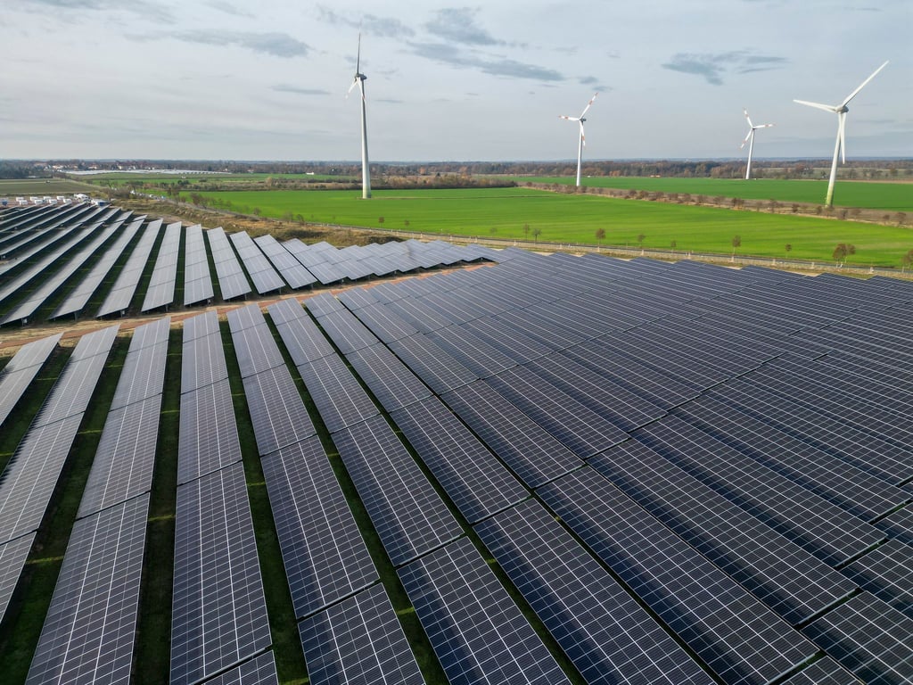 Erneuerbare Energien werden in diesem Jahr laut einer Hochrechnung knapp 56 Prozent des Stromverbrauchs decken. (Symbolbild)