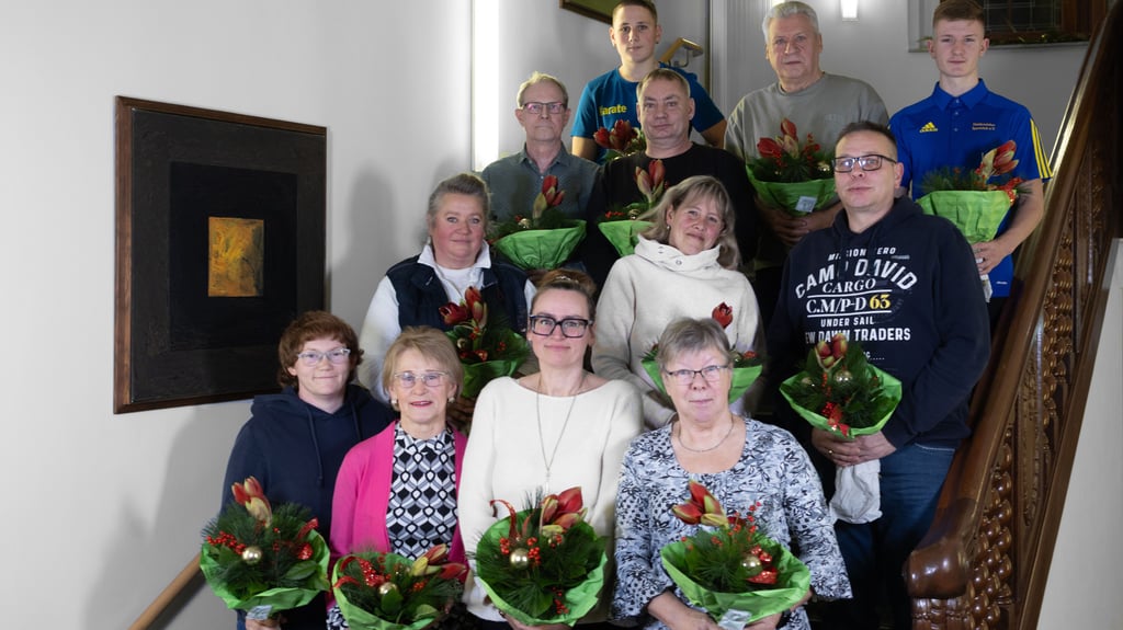 Für ihren Einsatz zeichnete die Stadt Haldensleben dieses Jahr erneut Ehrenamtliche aus. 
