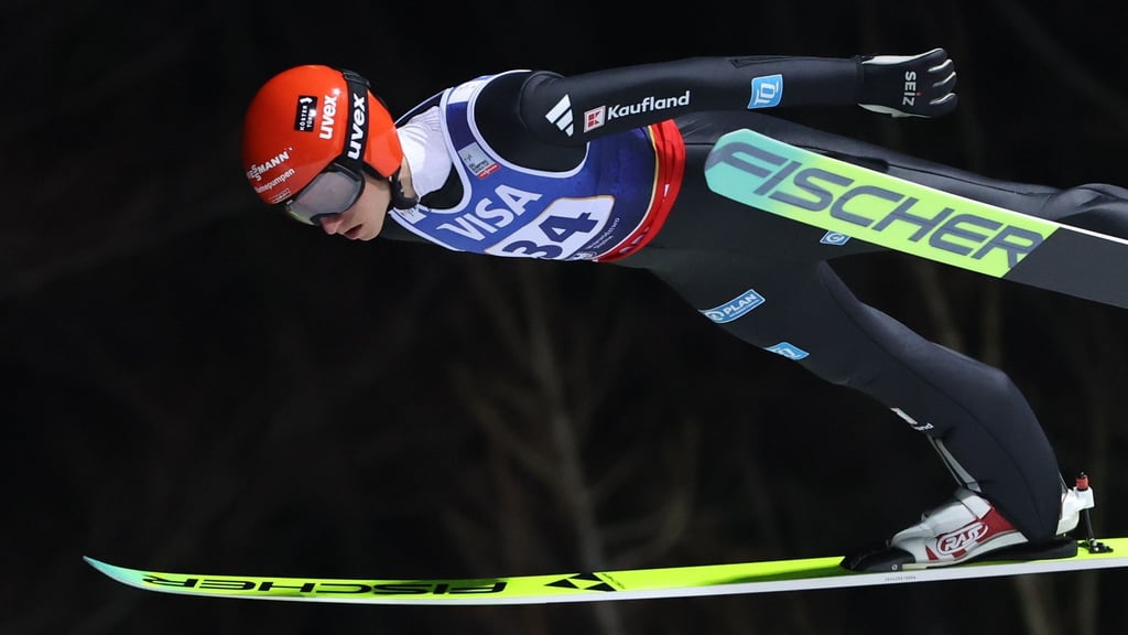 Karl Geiger sprang bislang hinterher.