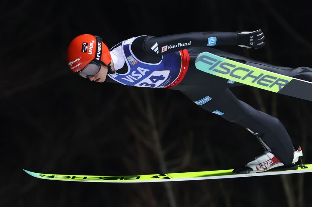 Karl Geiger sprang bislang hinterher.