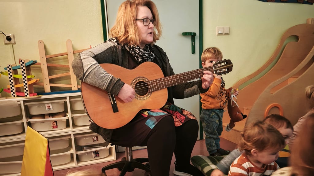 Die Kita „Zwergenhaus“ in Dahlenwarsleben ist für die bundesweite Initiative „Singende Kindergärten“ ausgewählt worden.