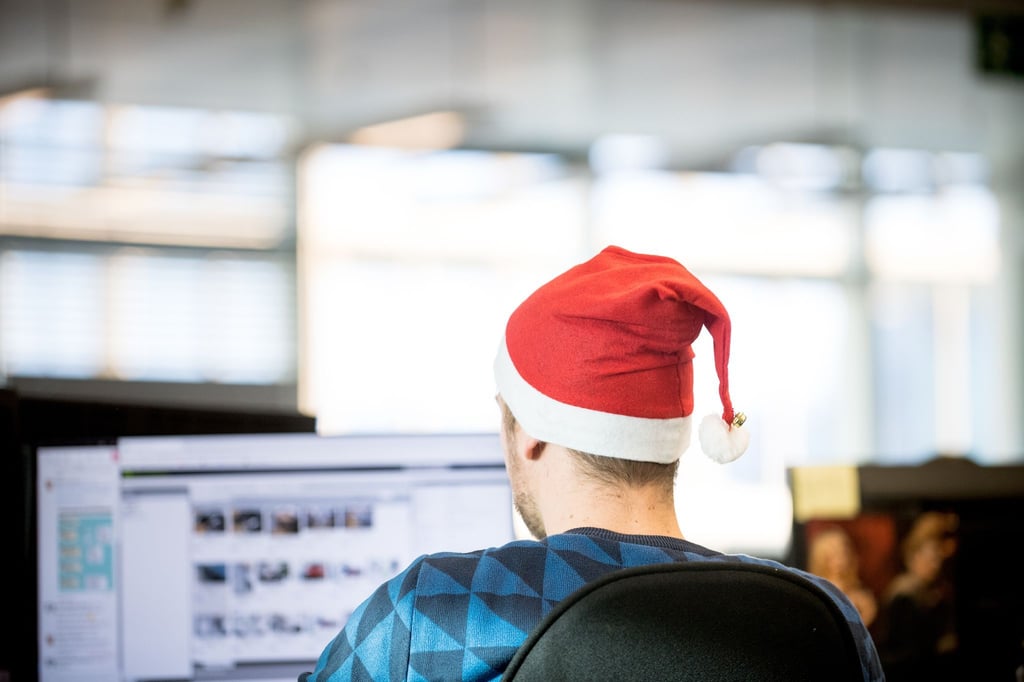 Wenn im Büro die besinnliche Zeit anbricht, ist mehr Raum für Gespräche