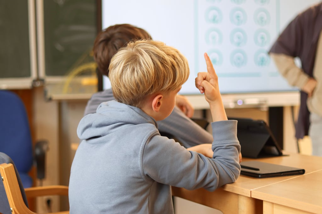 In der Christophorusschule in Droyßig (CJD) lernen Kinder ab der fünften Klasse aktiv Medienkompetenz.