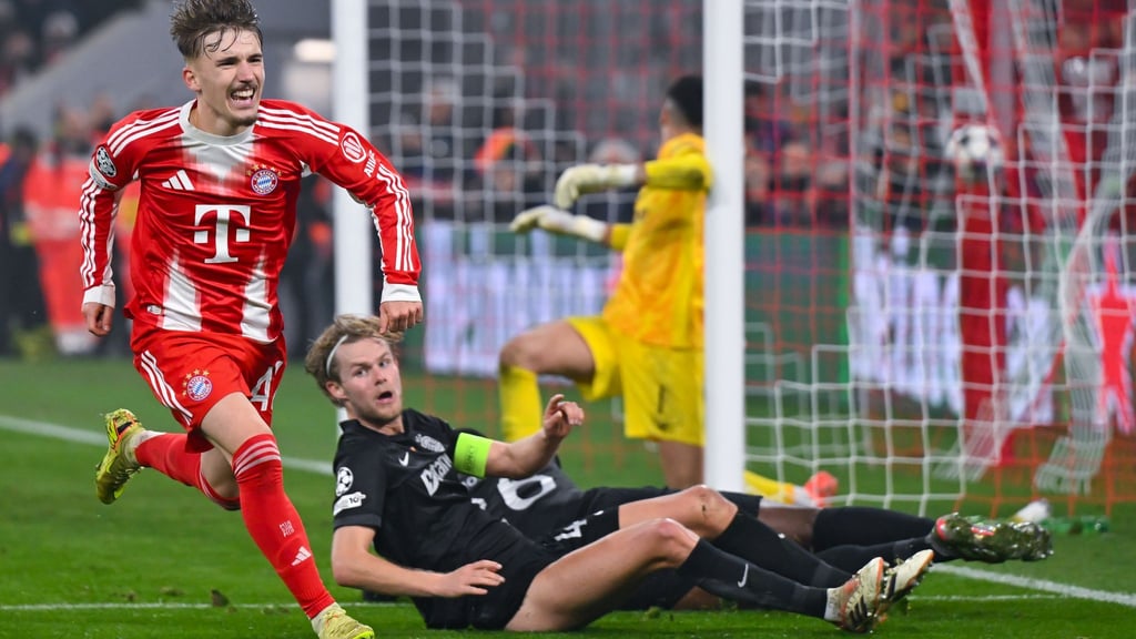 Lennart Karl traf zum umjubelten 2:1.