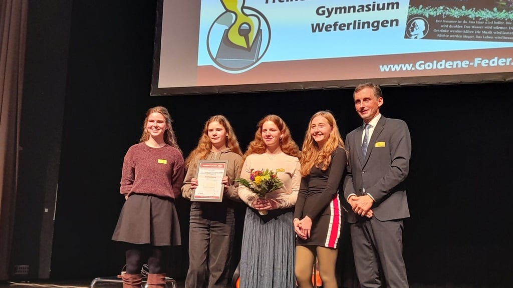 Zum Presseball selbst hat es nur ein Teil der Redaktion der "Steinzeit(ung)" geschafft. 