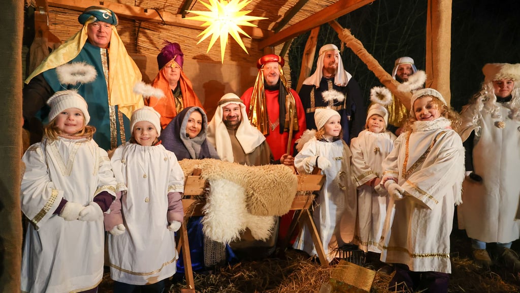 Die 21. Beyendorfer Waldweihnacht, ein Krippenspiel in freier Natur, findet am Samstag, 13. Dezember, statt.