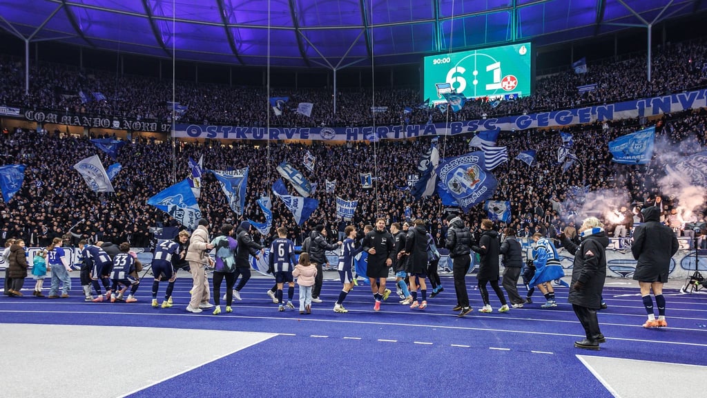 Hertha BSC hat wieder ein Heimspiel im DFB-Pokal. (Archivbild)