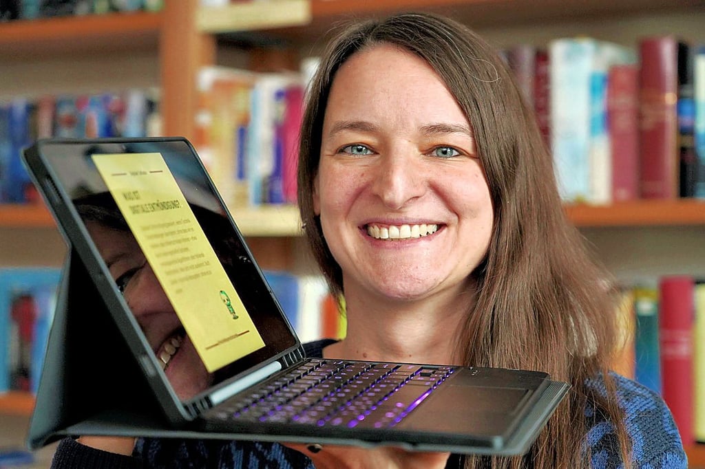 Digital ist besser!? Christiane Scherch hält Infoveranstaltungen  speziell für die ältere Generation zum Beispiel in Bad Kösen und in Naumburg ab. 