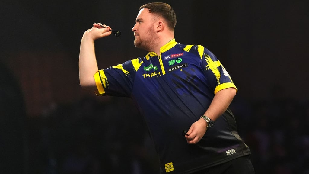 Luke Littler meistert seine Auftakthürde.