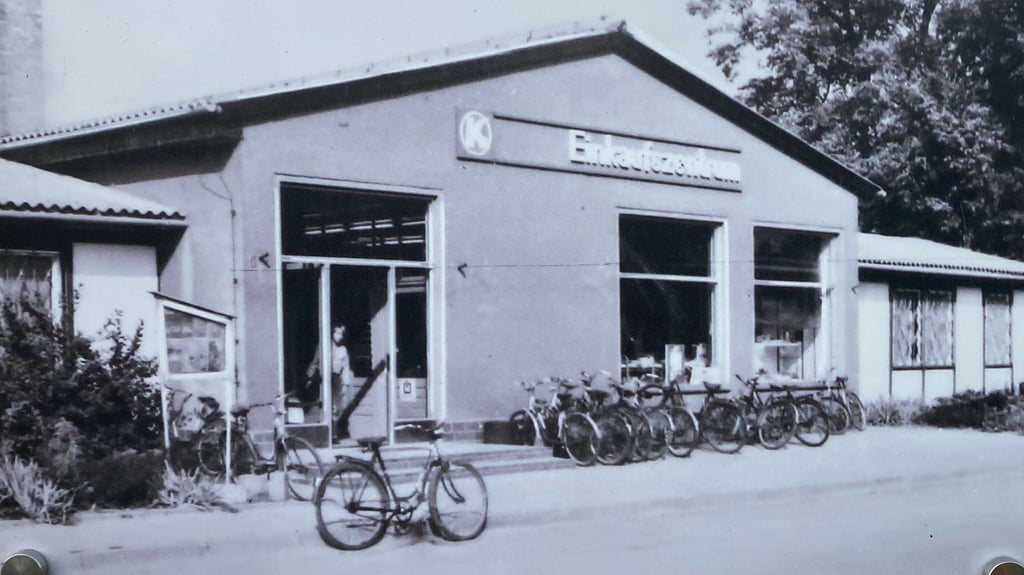 Der Konsum an der Niegripper Hauptverkehrsstraße ist in den 1970er Jahren erbaut worden.