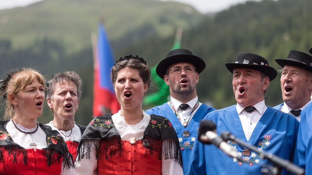 In der Schweiz ist man stolz auf die Kunst des Jodelns. (Archivbild)