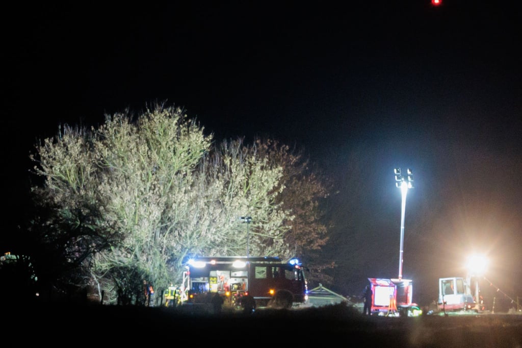 Die Feuerwehr war bis in die Nacht im Einsatz.