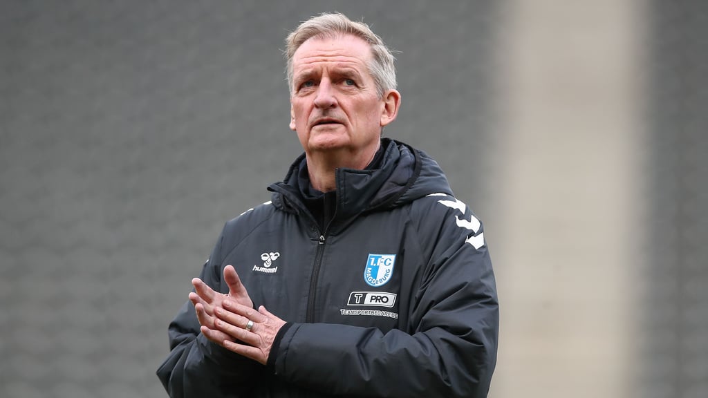 Petrik Sander möchte mit dem 1. FC Magdeburg die berühmten Fehler im Erfolg vermeiden.