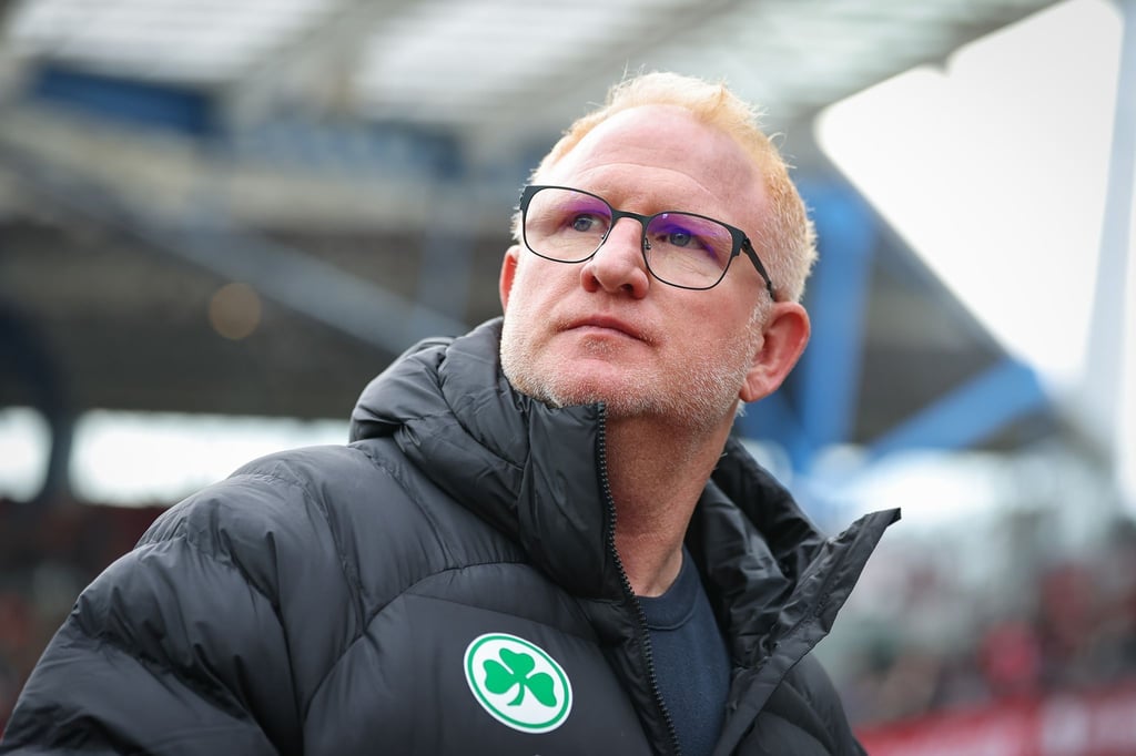Trainer Heiko Vogel hofft auf den dritten Heimsieg seiner Fürther.