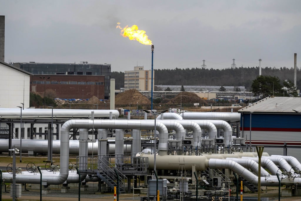 Der Gasleitungsknotenpunkt im vorpommerschen Lubmin soll in Zukunft für den Umschlag von Wasserstoff genutzt werden.