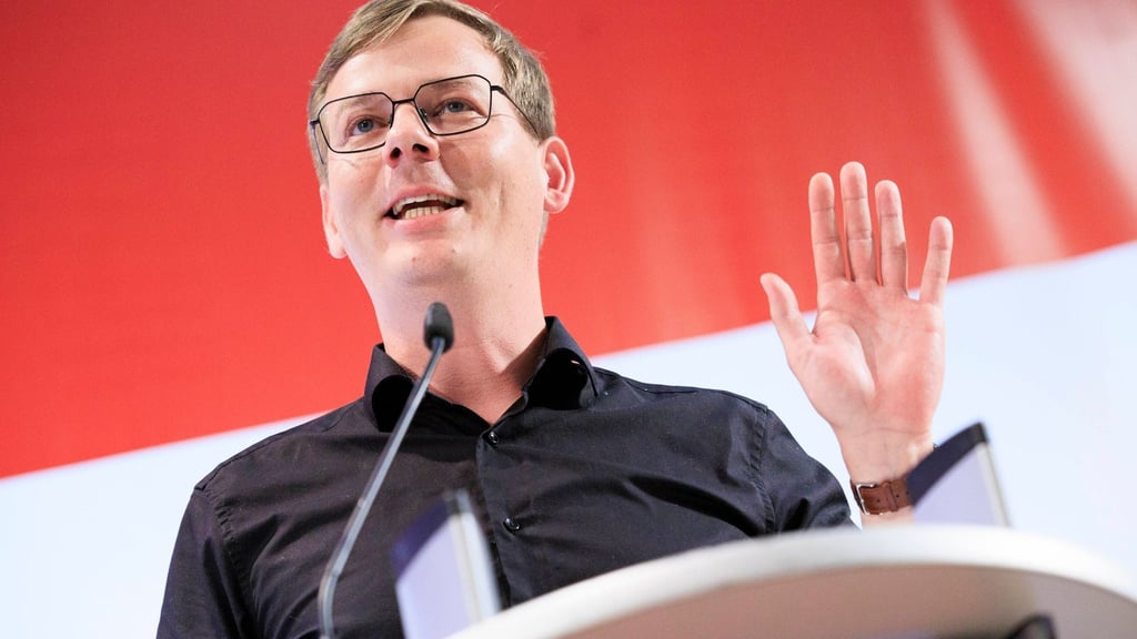 Sebastian Walter war Co-Landesvorsitzender der Brandenburger Linken. (Archivbild)