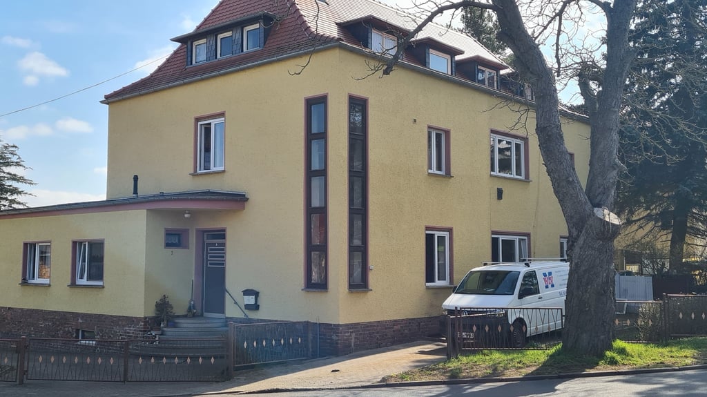 Das sanierte Haus im Spanweg 16 in Mansfeld.