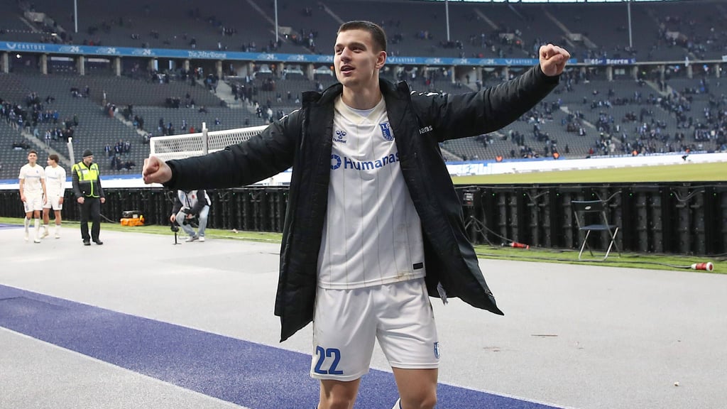 Mateusz Zukowski hat das Sturmproblem beim 1. FC Magdeburg zumindest in Ansätzen gelöst.