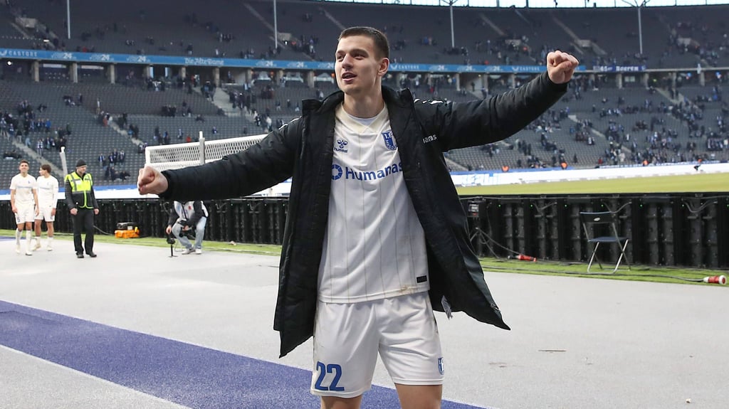 Mateusz Zukowski hat das Sturmproblem beim 1. FC Magdeburg zumindest in Ansätzen gelöst.