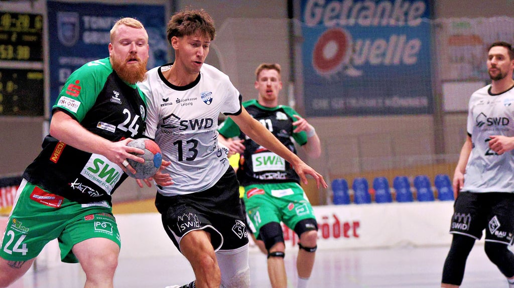 Der HC Aschersleben, hier mit Florian Nupnau am Ball, erwartet zum letzten Spiel in diesem Jahr den HSV Bad Blankenburg. 