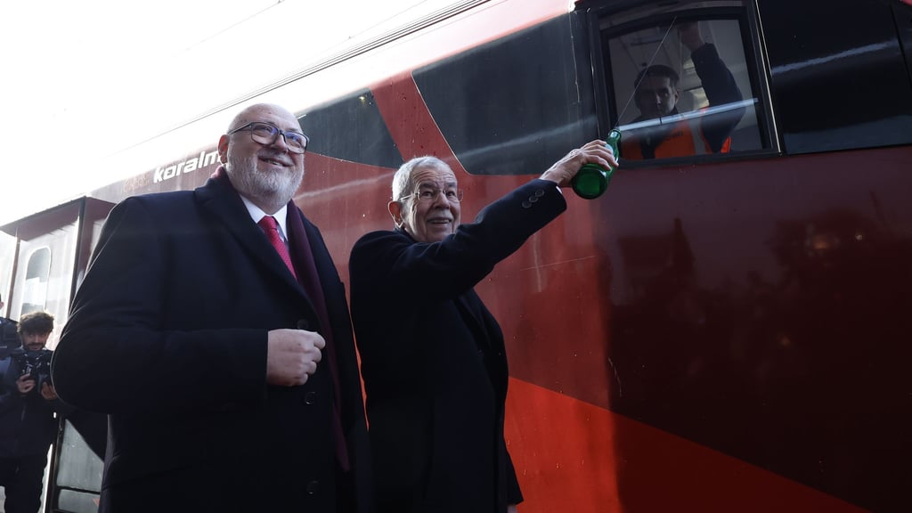 Die Koralmbahn liegt auf einer Verkehrsachse zwischen Ostsee und Adria.