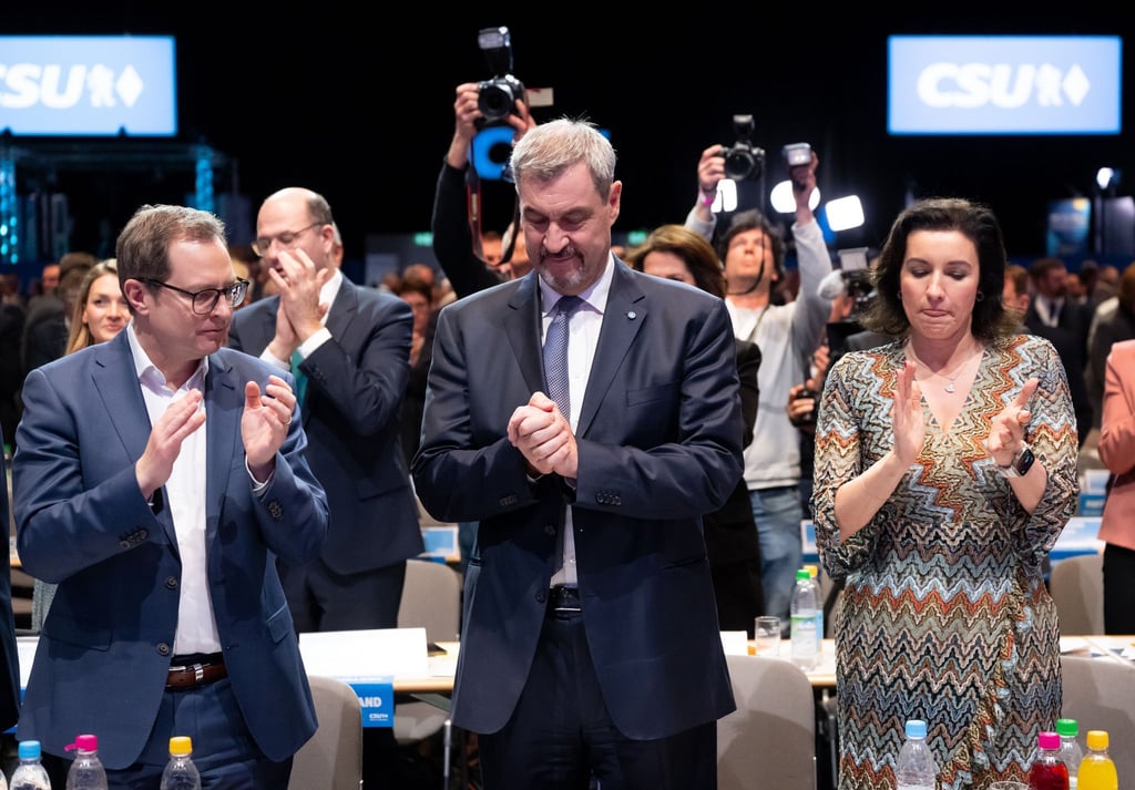 Mit seinem Prozent-Ergebnis dürfte Markus Söder nicht zufrieden sein.