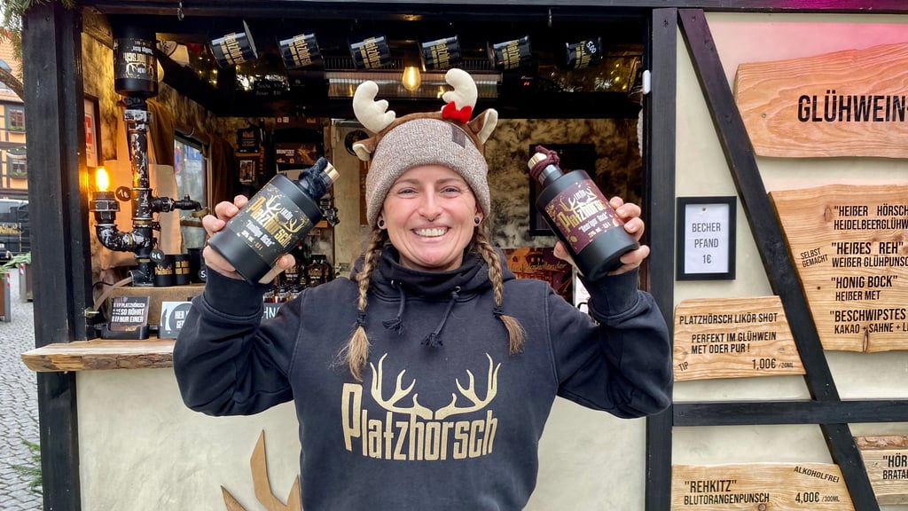 Typisch Harz: Ricarda Drogans selbst kreierte Liköre sind mit der Regionalmarke ausgezeichnet. Zu probieren gibt es sie etwa auf dem Wernigeröder Weihnachtsmarkt.