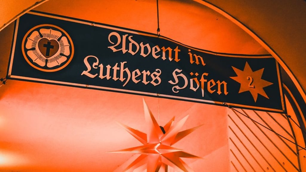 Am Samstag, 13. Dezember 2025, findet wieder einmal Advent in Luthers Höfen in Eisleben statt.